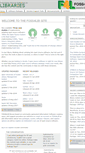 Mobile Screenshot of foss4lib.org